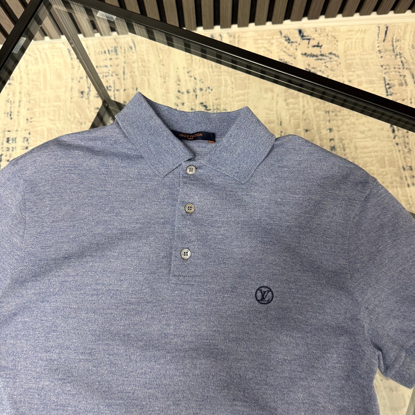 Blue Logo Polo