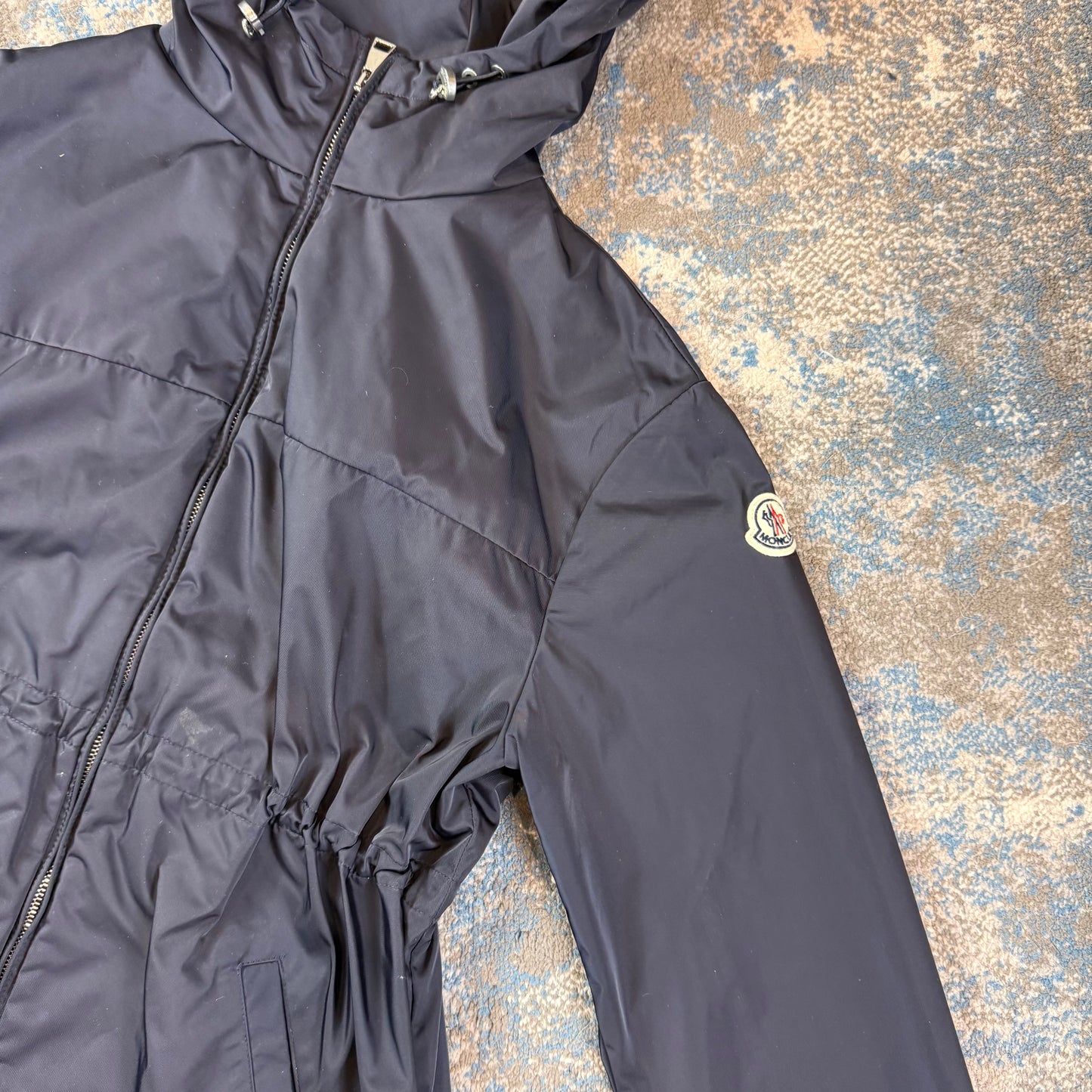 Navy Alfrik Rain Coat