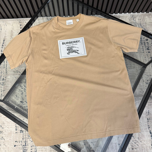 Beige Logo T-Shirt