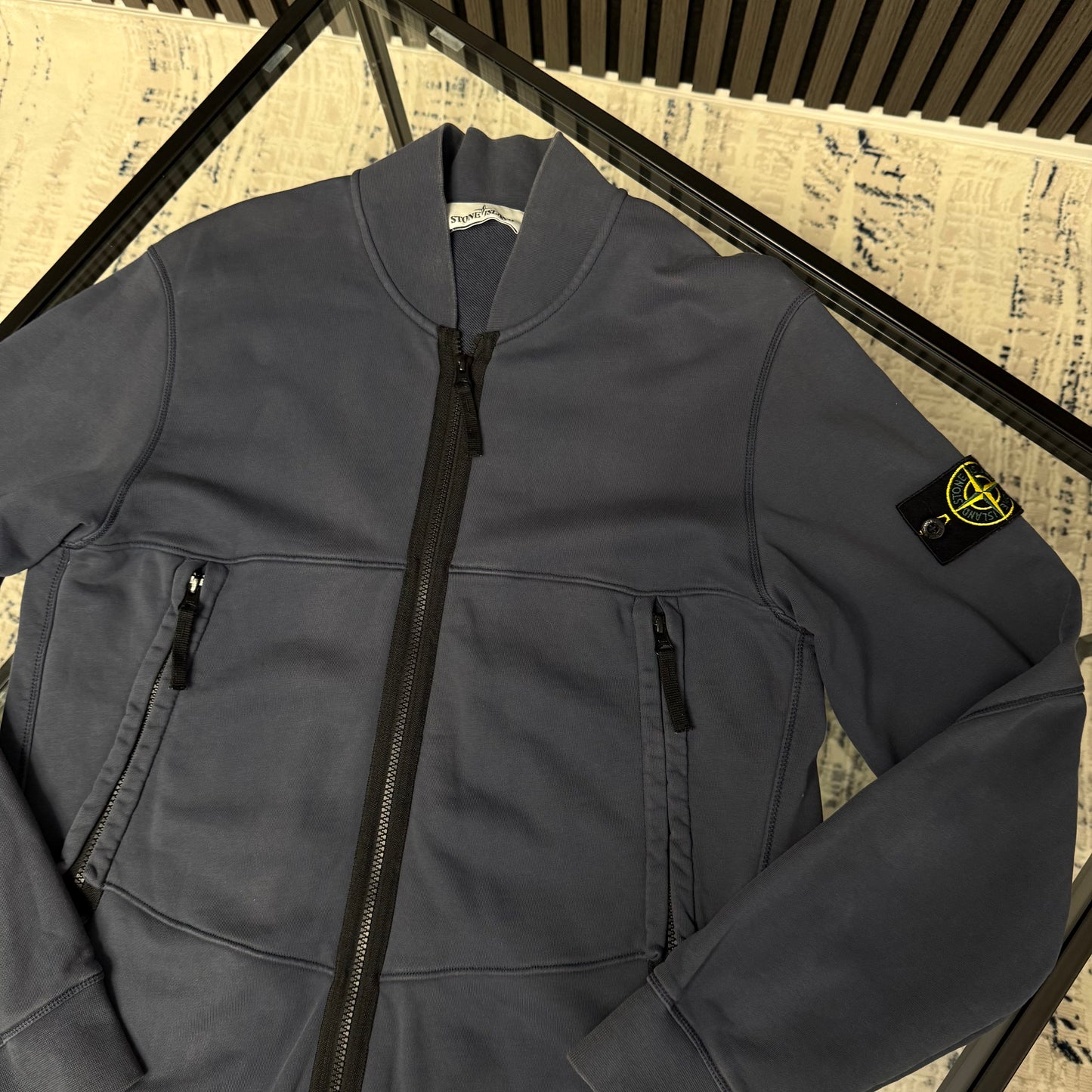 Blue Zip Up