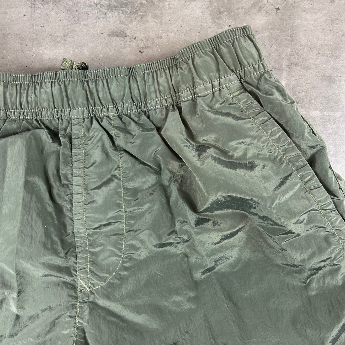 Green Metal SwimShorts