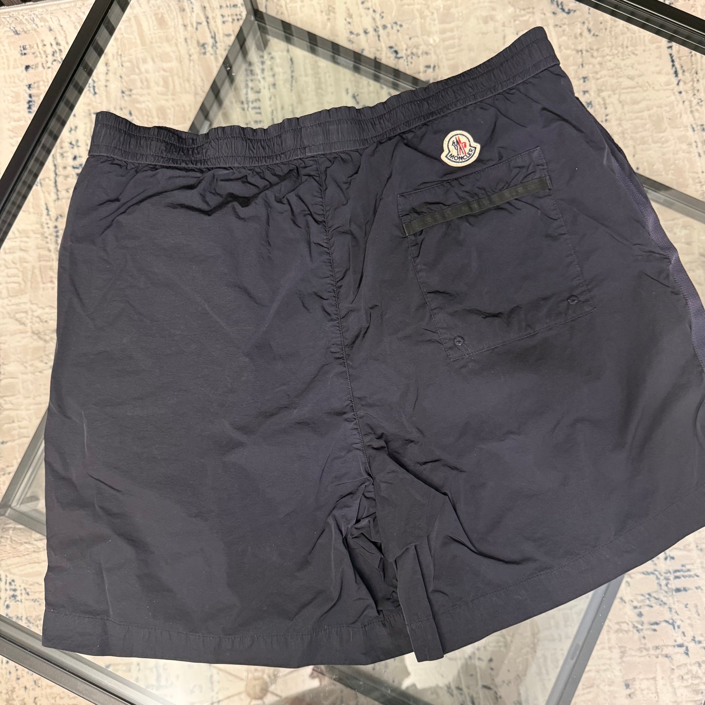 Navy Mag SwimShorts