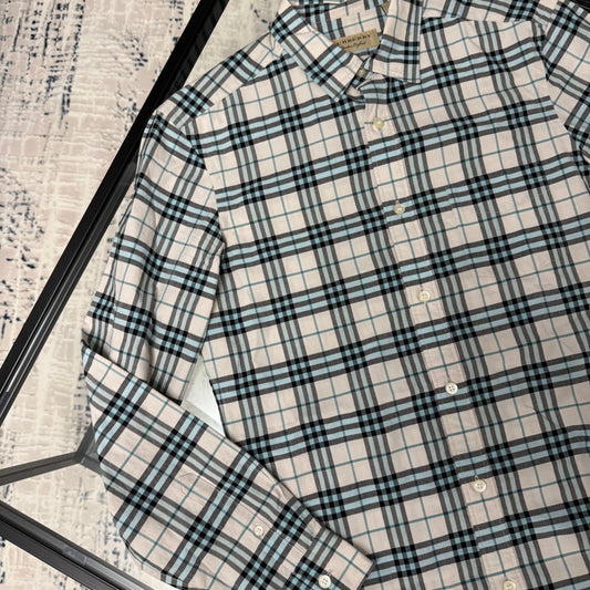 Blue/Grey Check Shirt