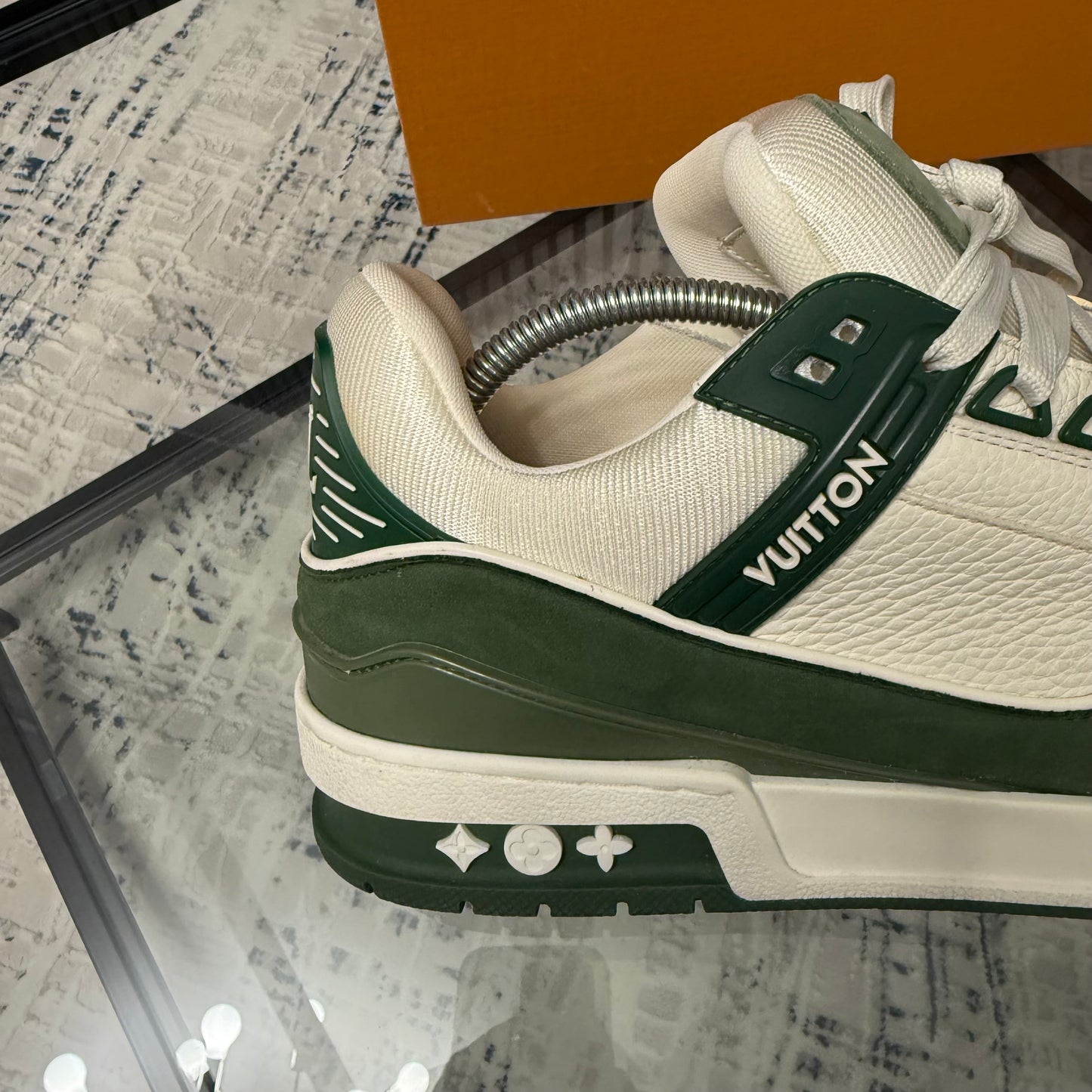 Green Suede Sneaker
