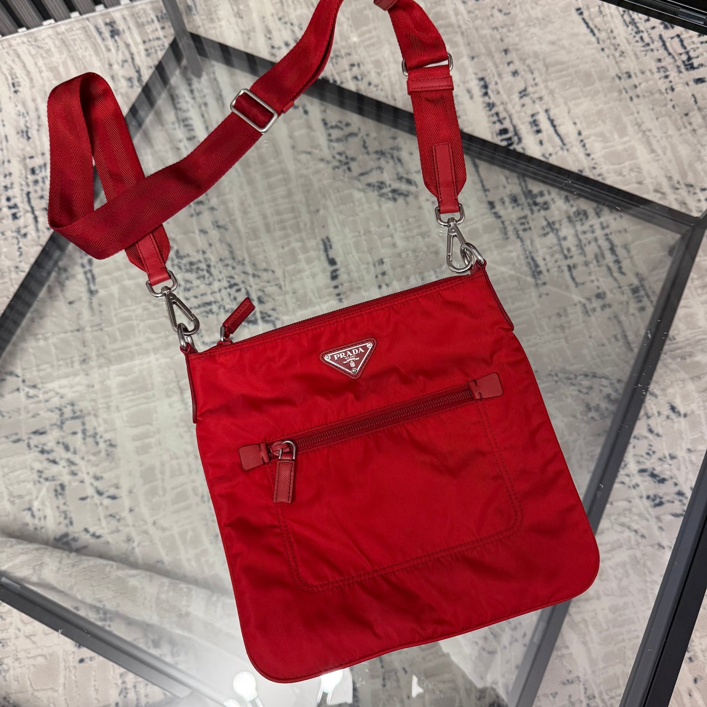 Red Clip Bag
