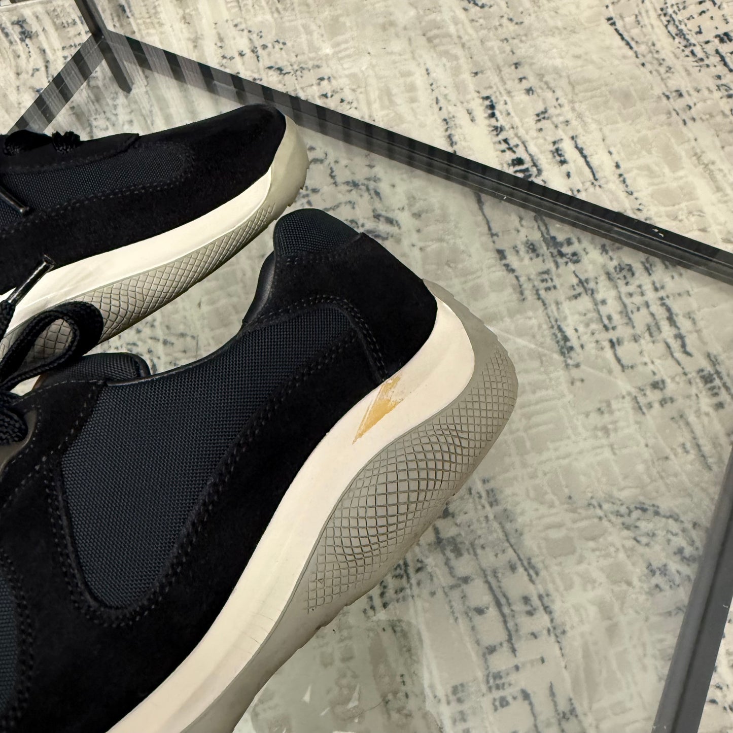 Navy Suede American Cup