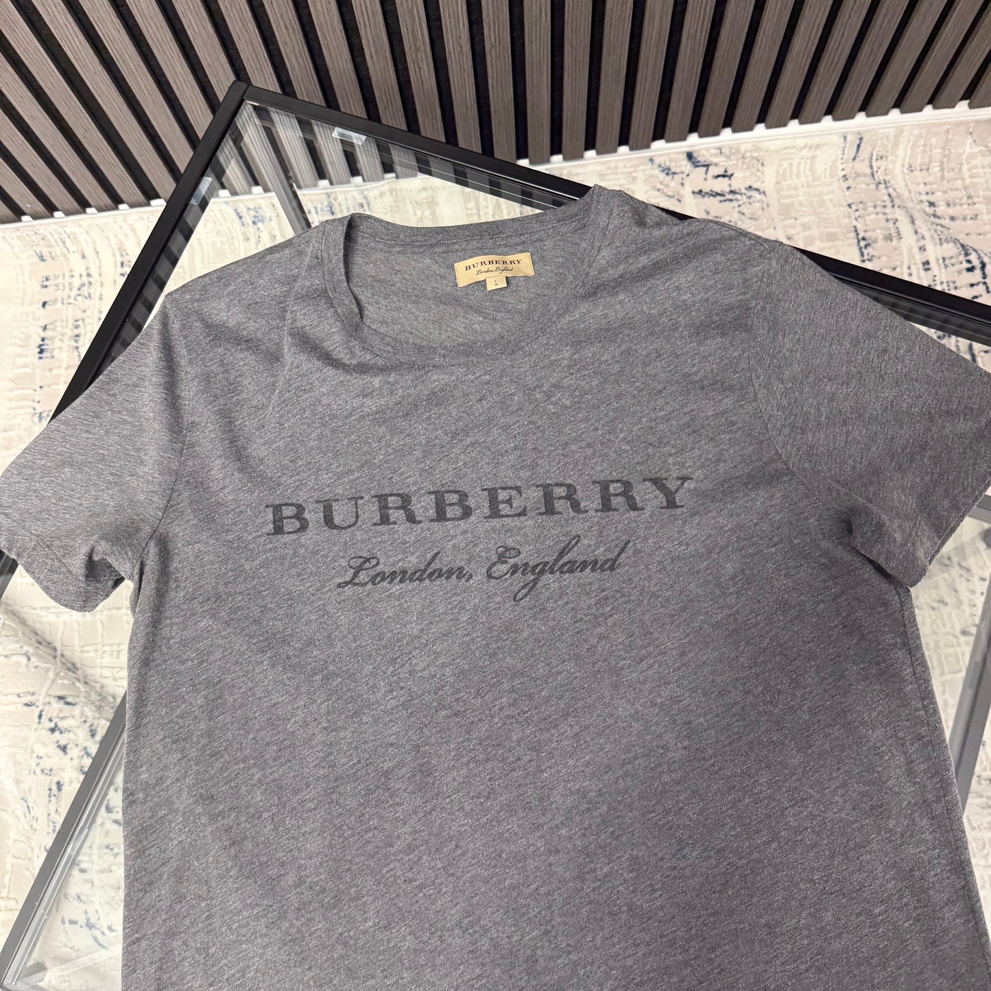 Grey Writing T-Shirt