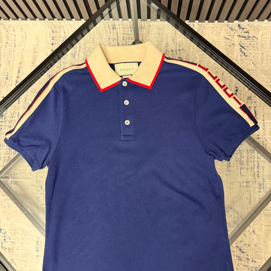 GG Navy Ribbon Polo