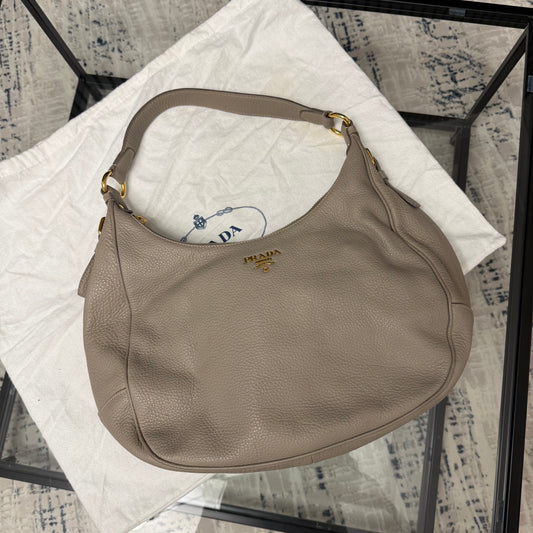 Grey Shoulder Bag