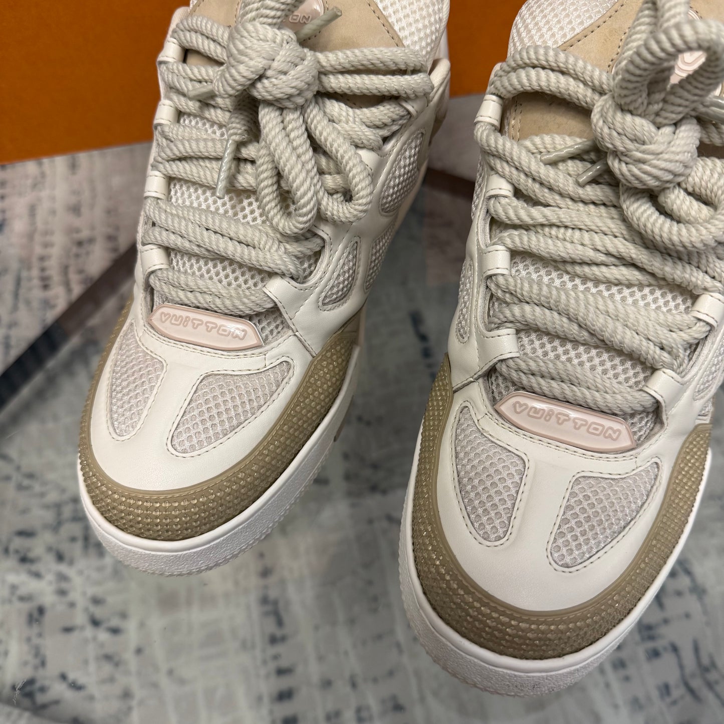 Beige Skate Sneaker