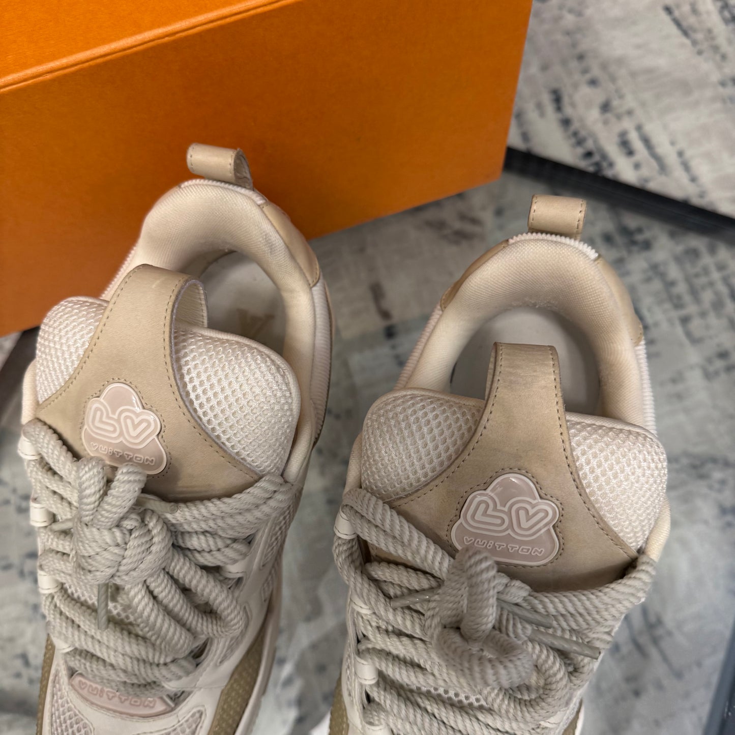 Beige Skate Sneaker