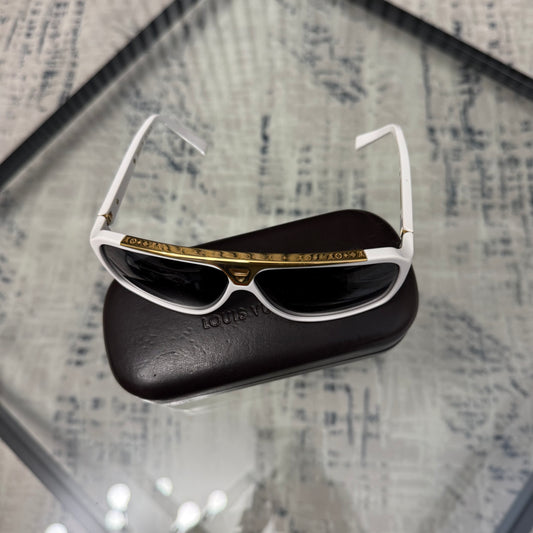 White Evidence Sunglasses