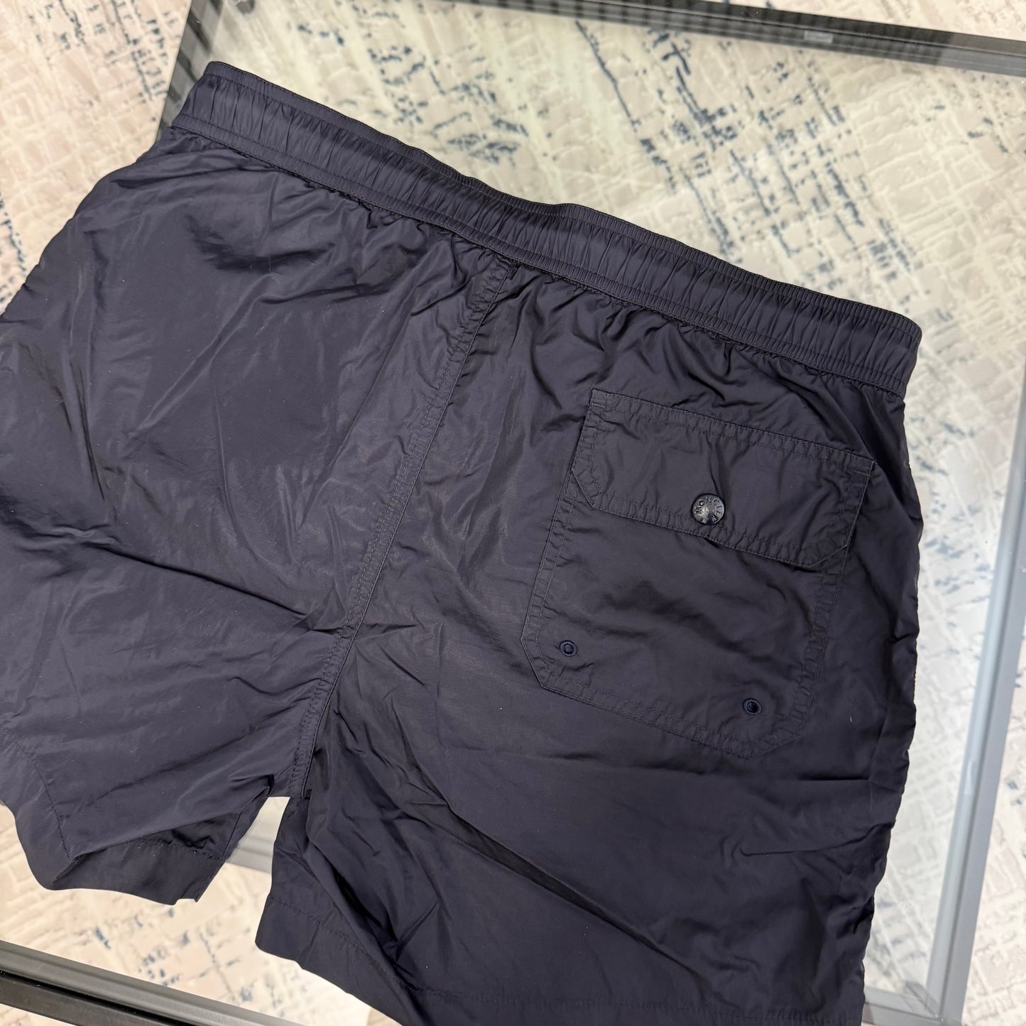 Navy Mag SwimShorts