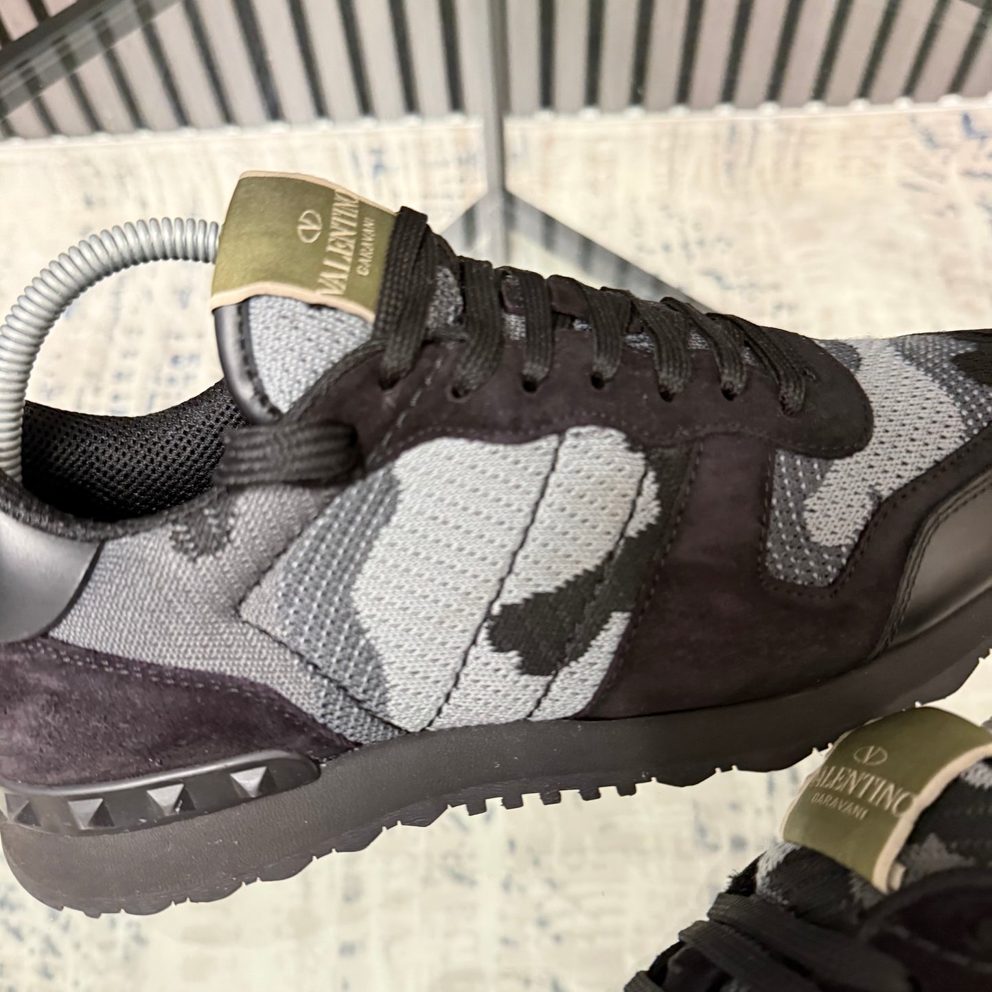 Black/Grey Mesh RockRunner