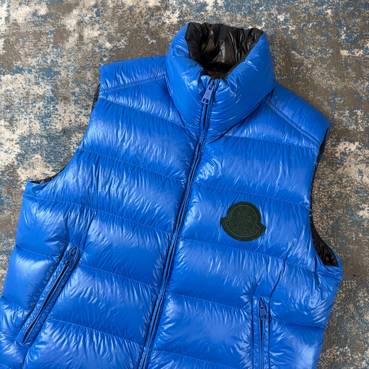Blue Down Gilet