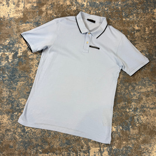 Baby Blue Strip Polo