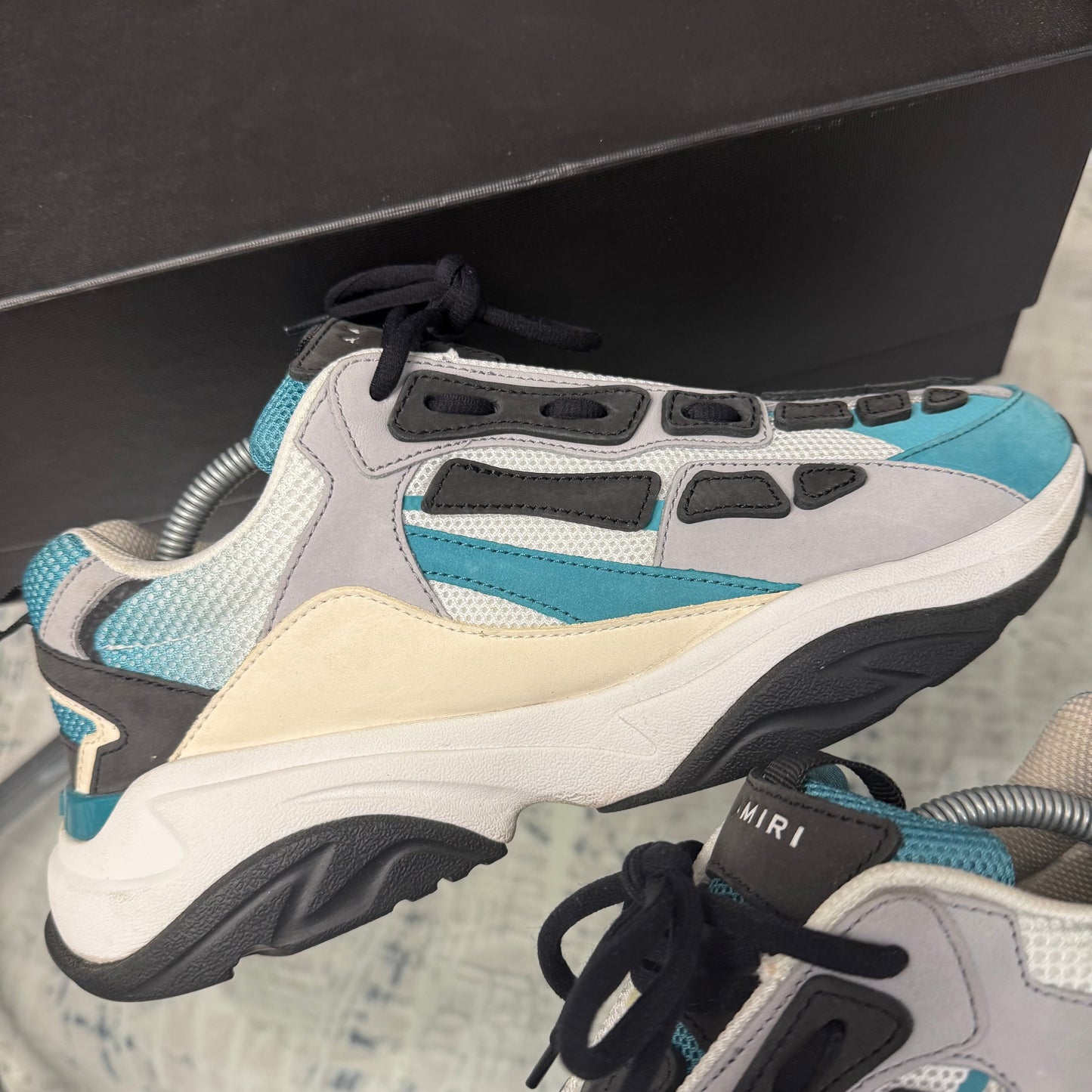 Blue/Grey Bone Runner