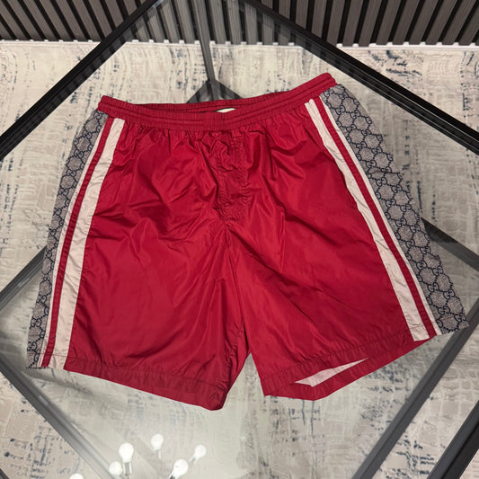 GG Red SwimShorts