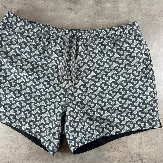 Grey B Logo SwimShorts