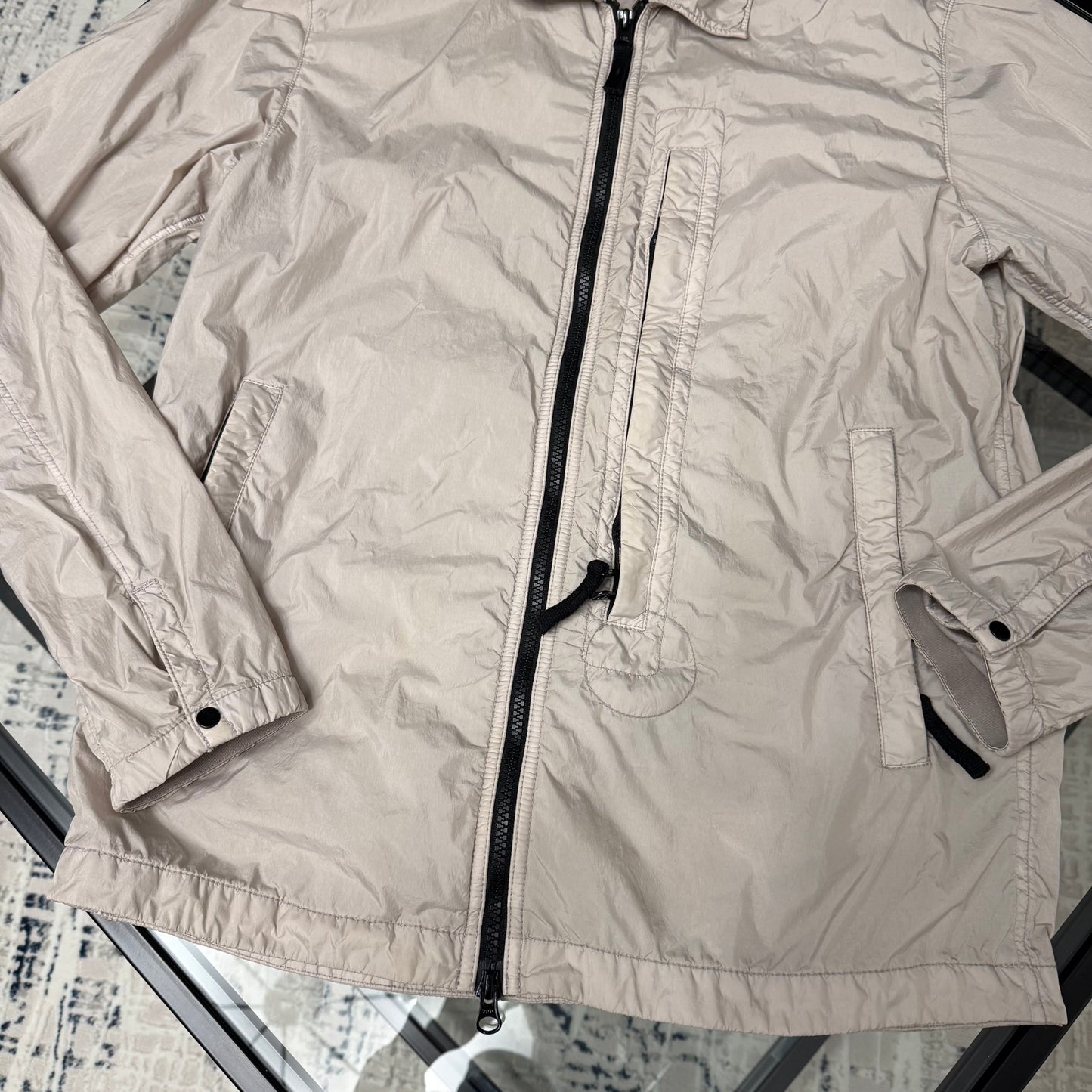 Beige Nylon Jacket