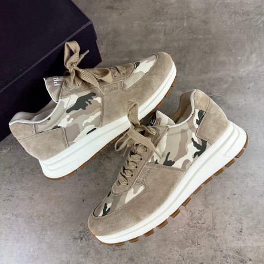 Camo Suede Runner