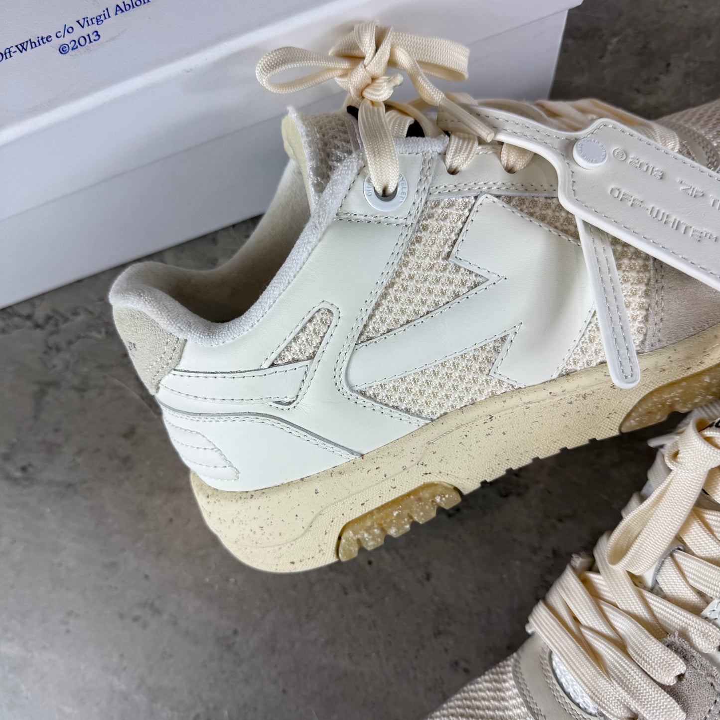 OW Cream Sneaker