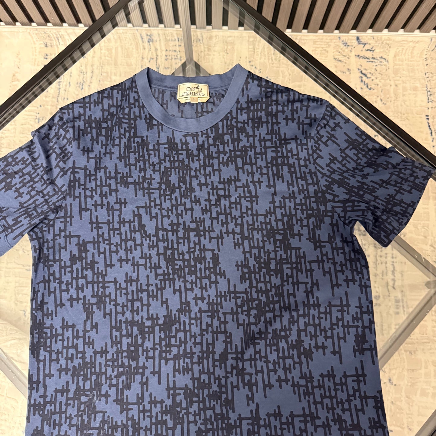 Navy H T-Shirt