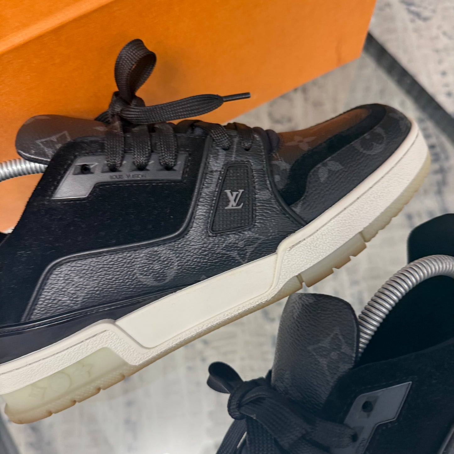 Monogram Leather Sneaker