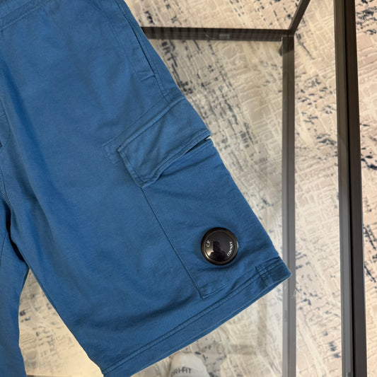 Blue Jogger Shorts