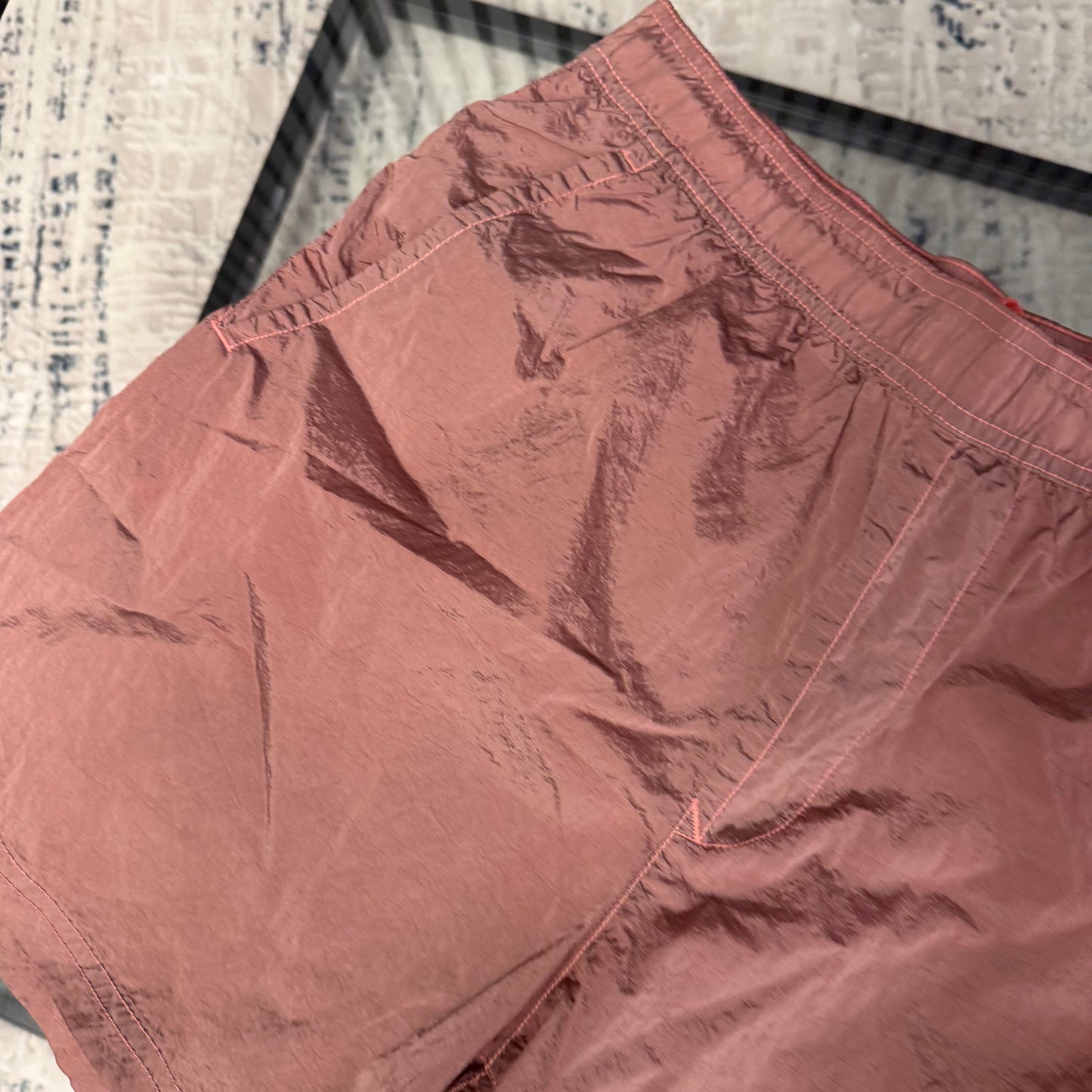 Peach Metal SwimShorts