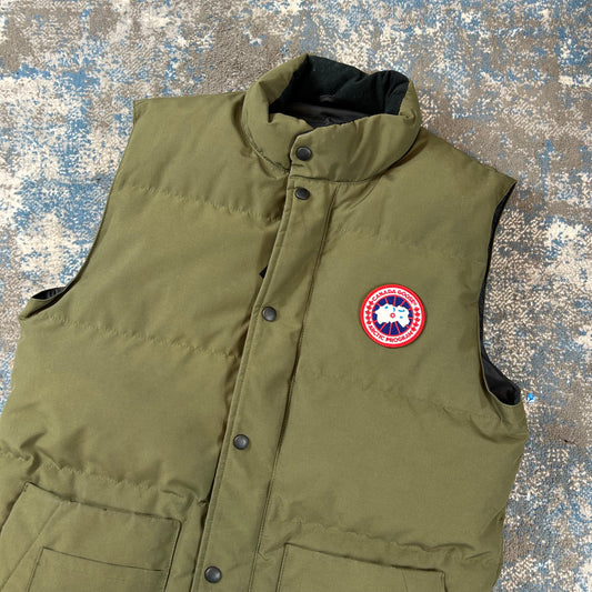 Olive Green Freestyle Vest