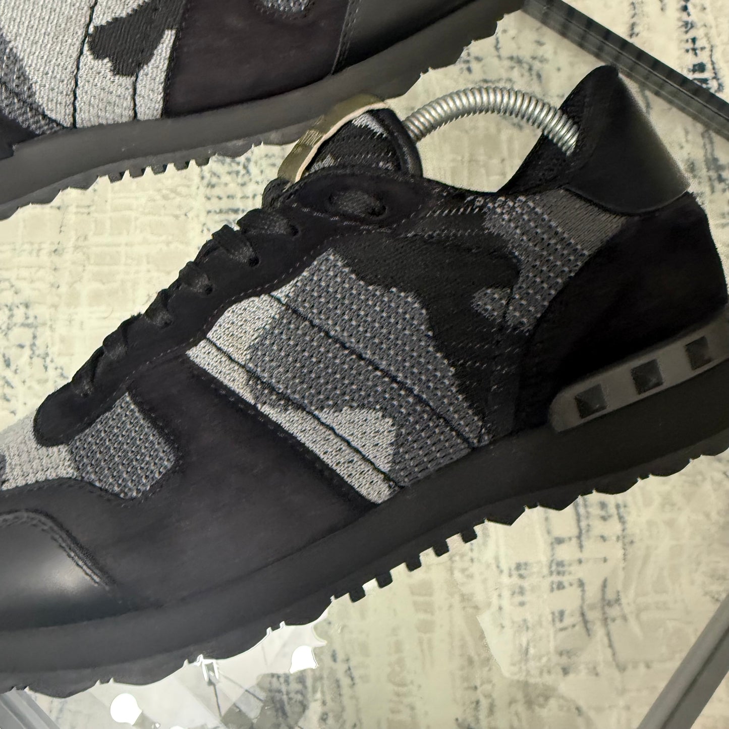 Black/Grey Mesh RockRunner