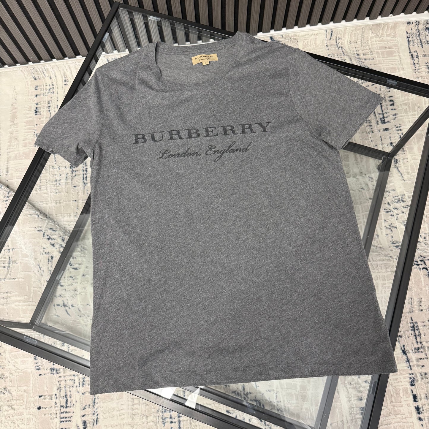 Grey Writing T-Shirt