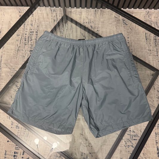 Baby Blue Strip SwimShorts