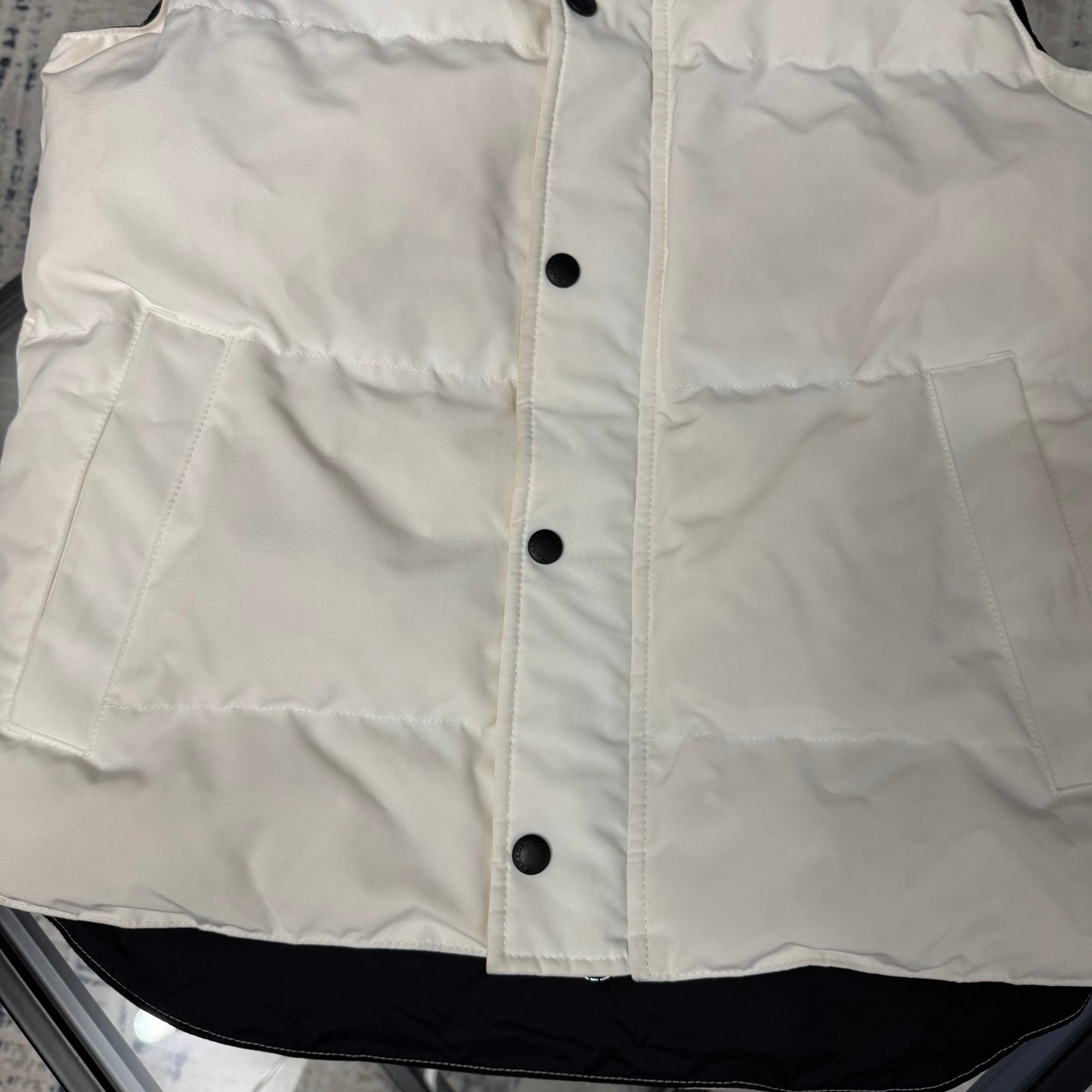 White Ghost Badge Gilet
