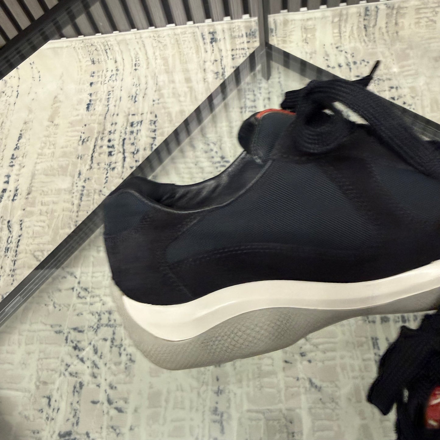 Navy Suede American Cup