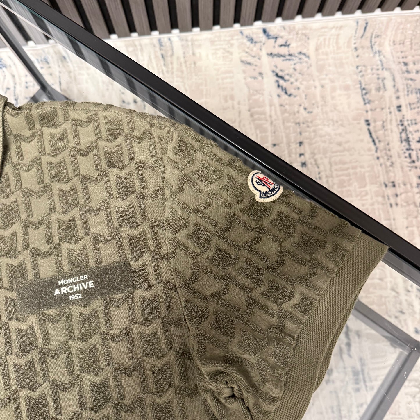 Olive M Logo Polo