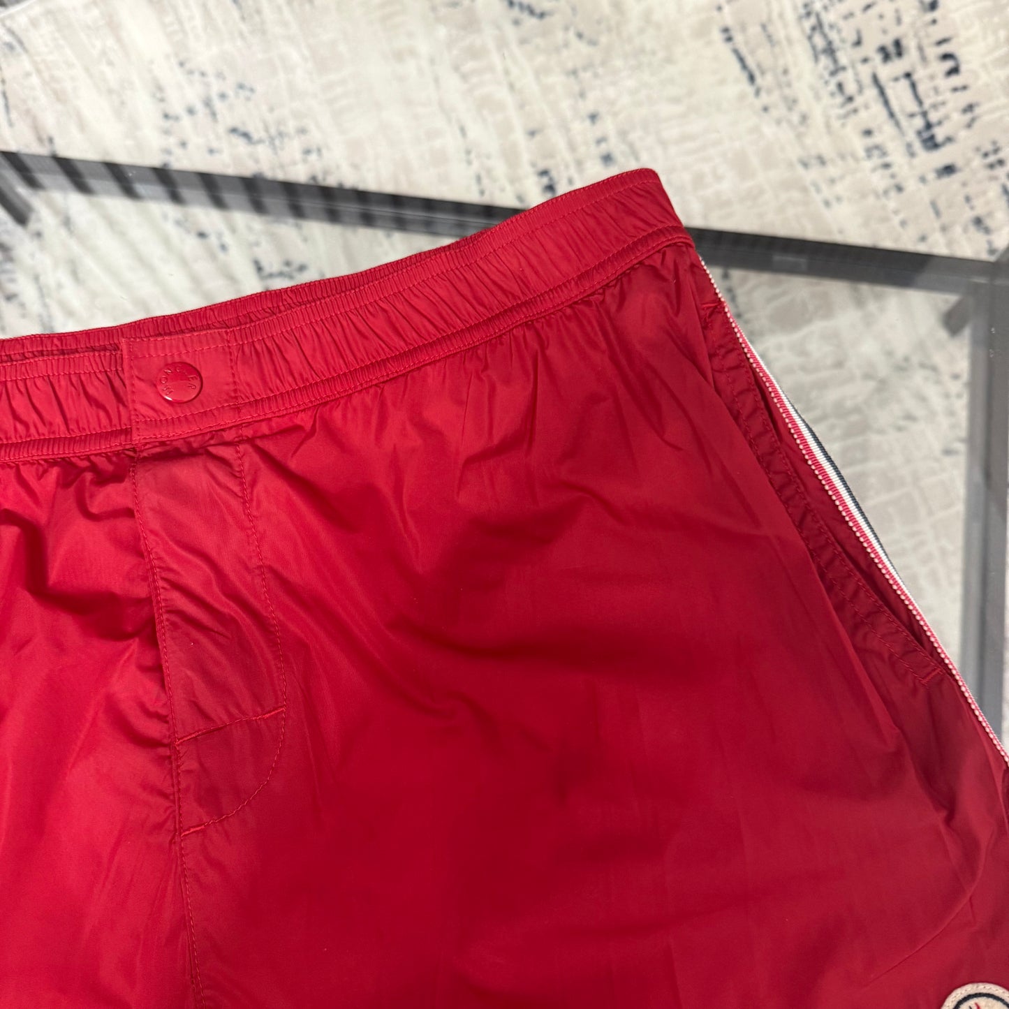 Red Strip SwimShorts