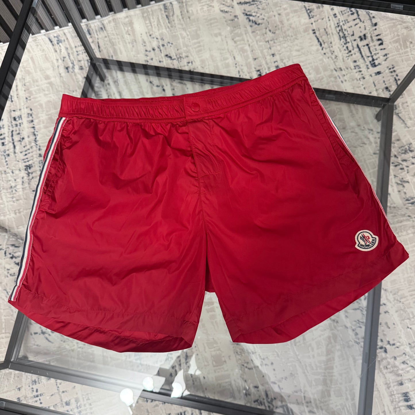 Red Strip SwimShorts