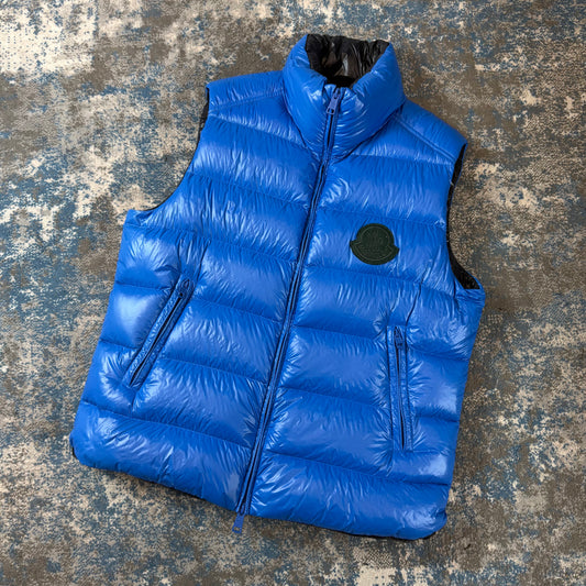 Blue Down Gilet