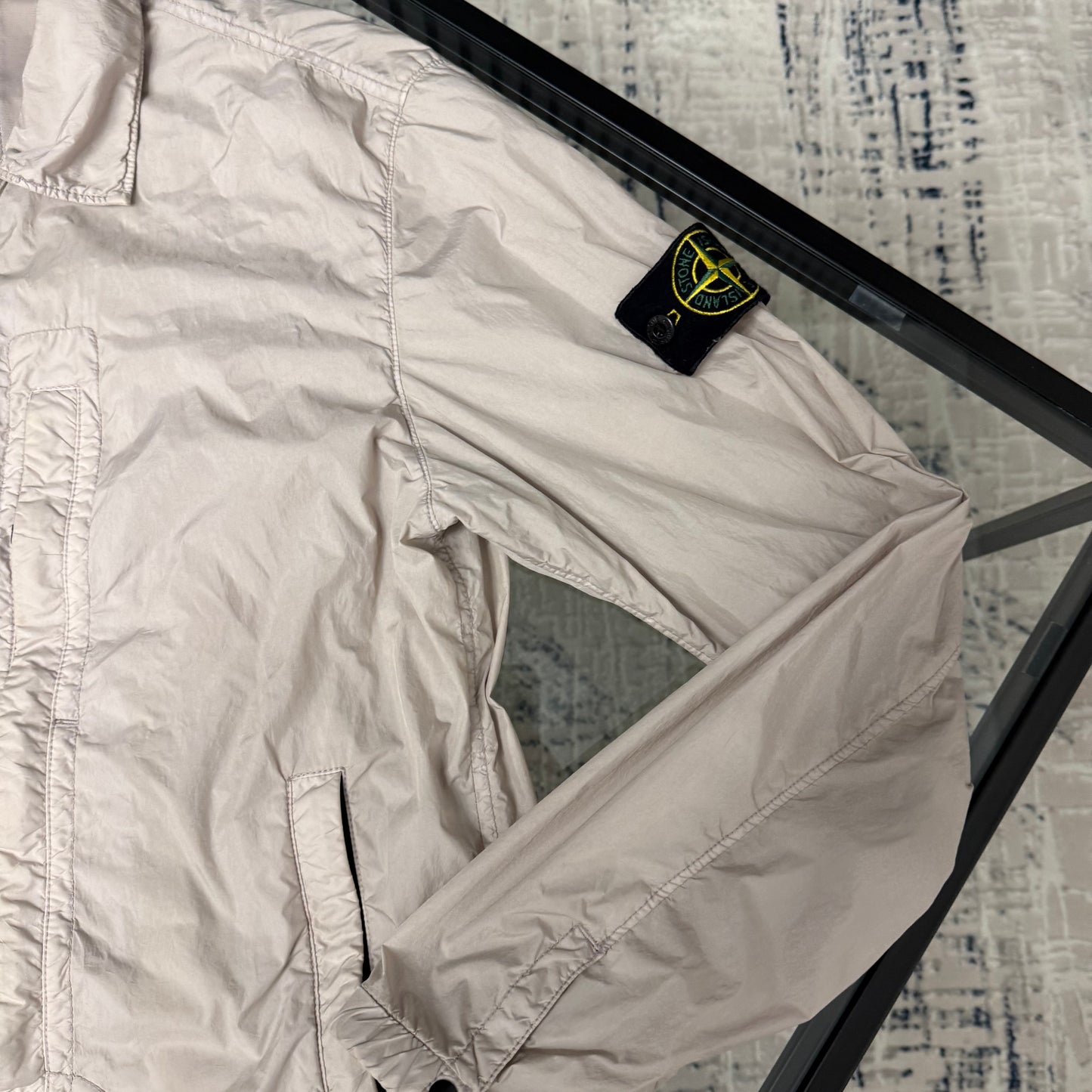 Beige Nylon Jacket