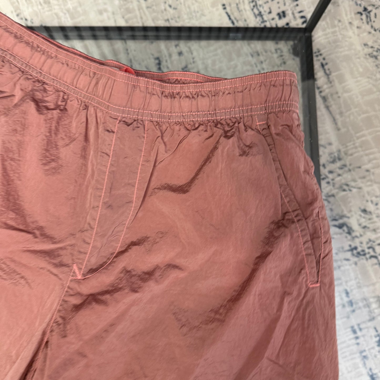 Peach Metal SwimShorts