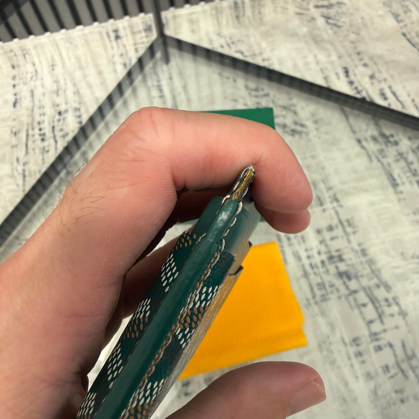Green Cardholder