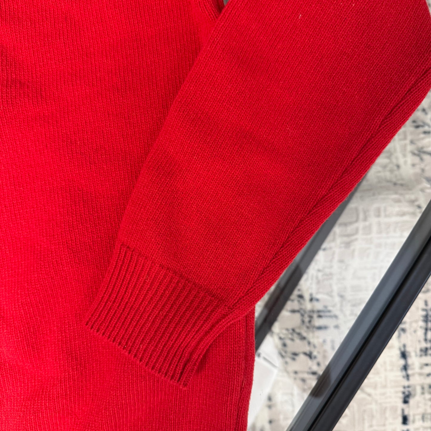 Red Knit Sweater