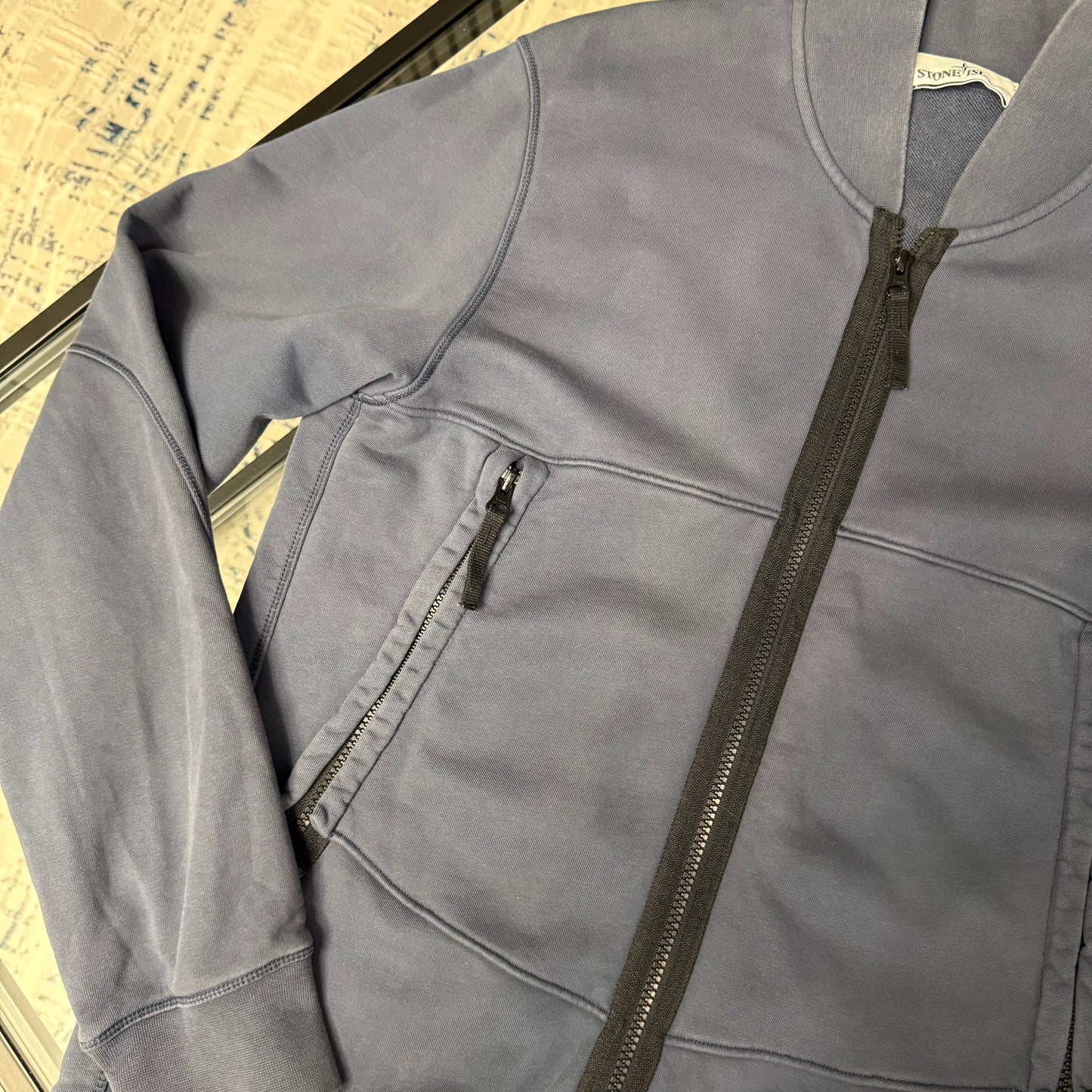 Blue Zip Up