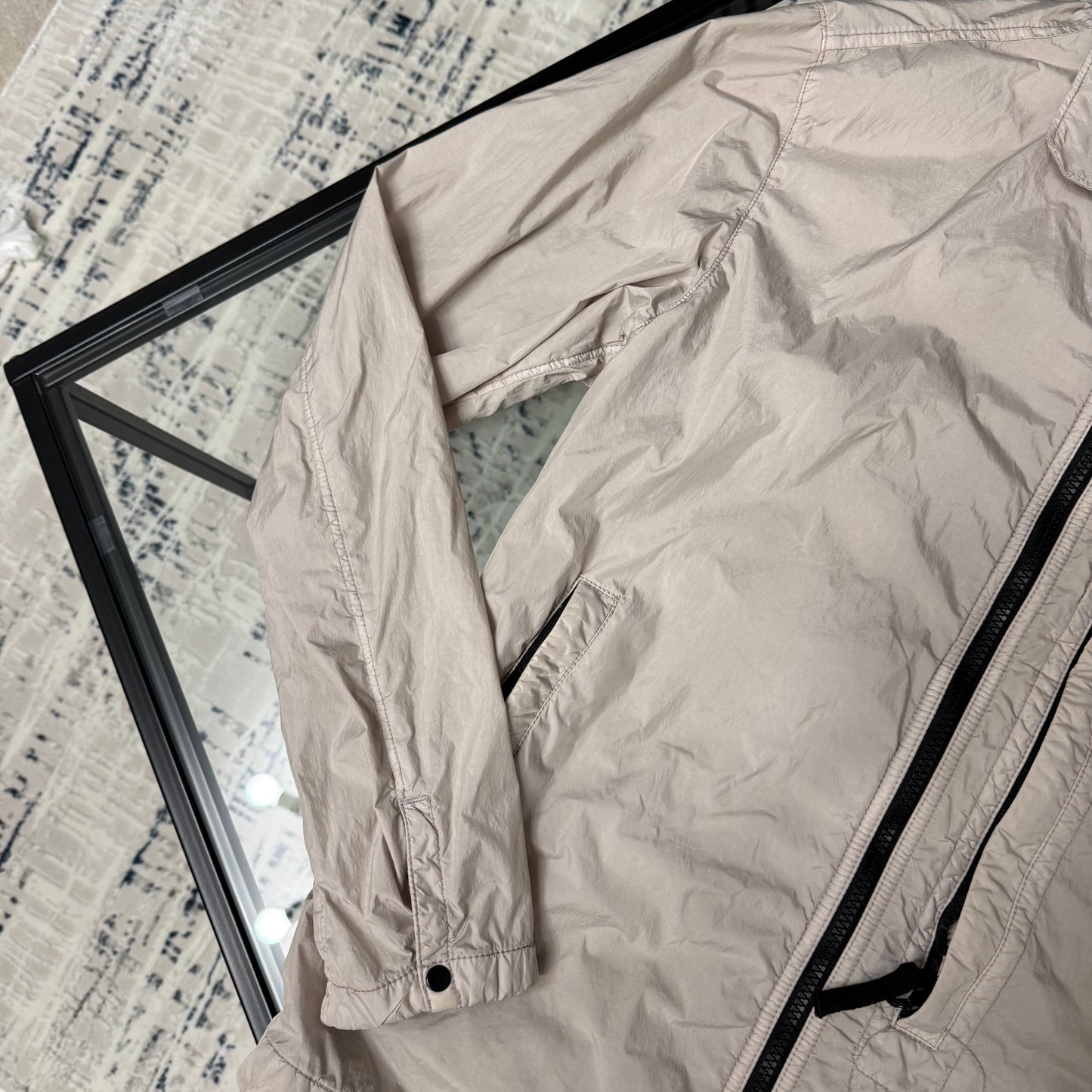 Beige Nylon Jacket