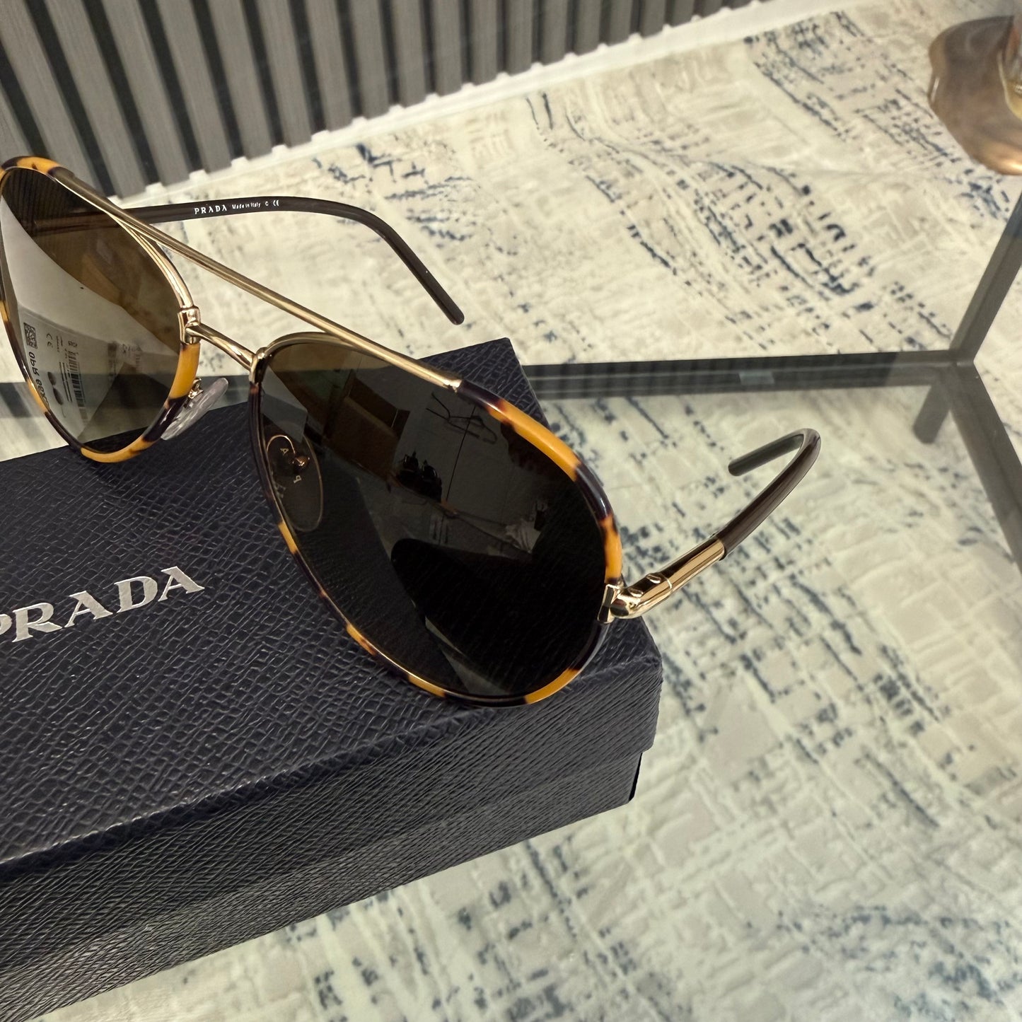 Brown Gradient Sunglasses