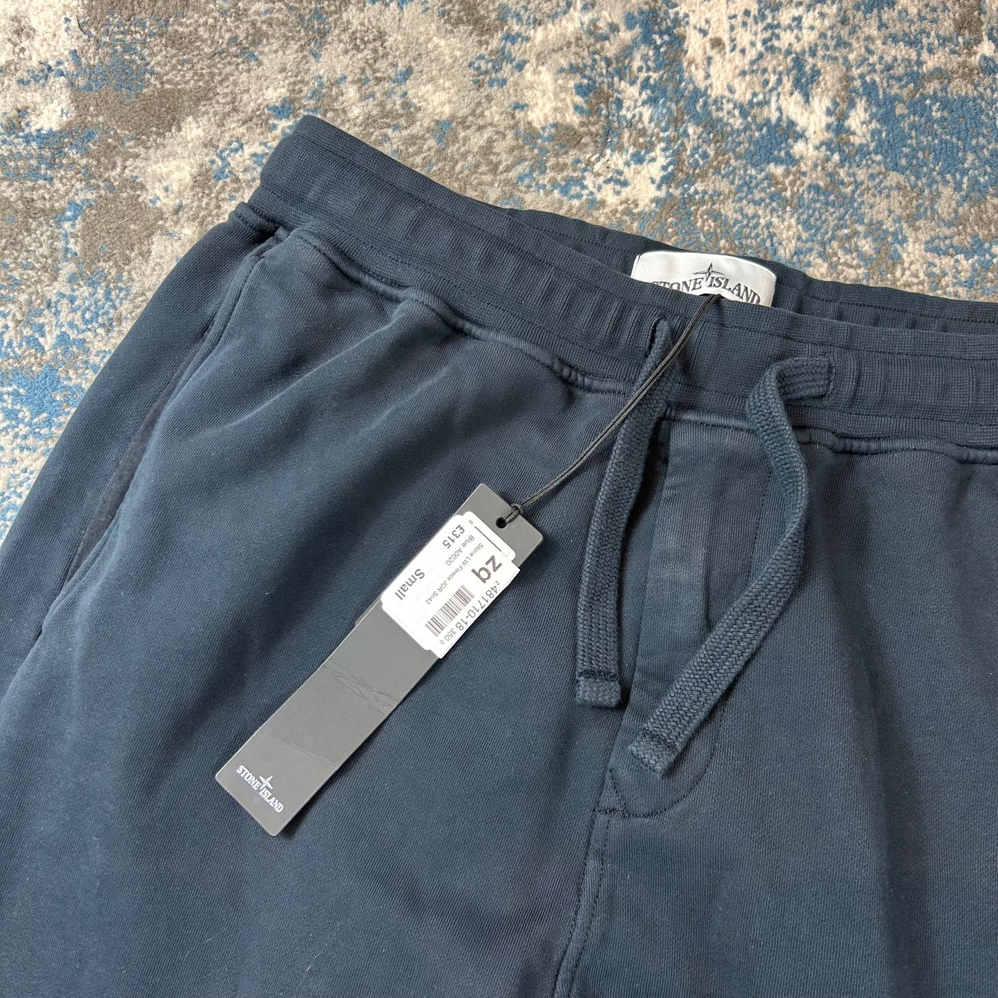 Navy Jogger Shorts