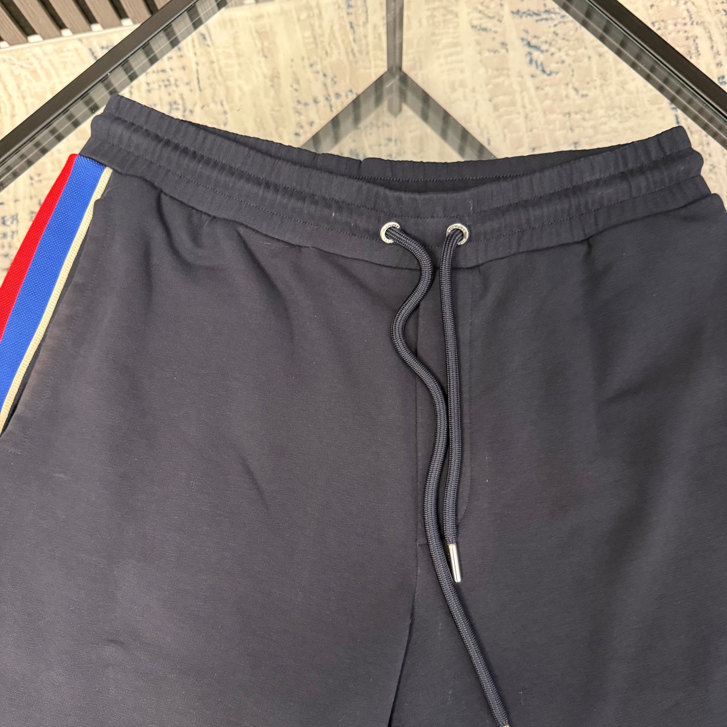 Navy Jogger Short