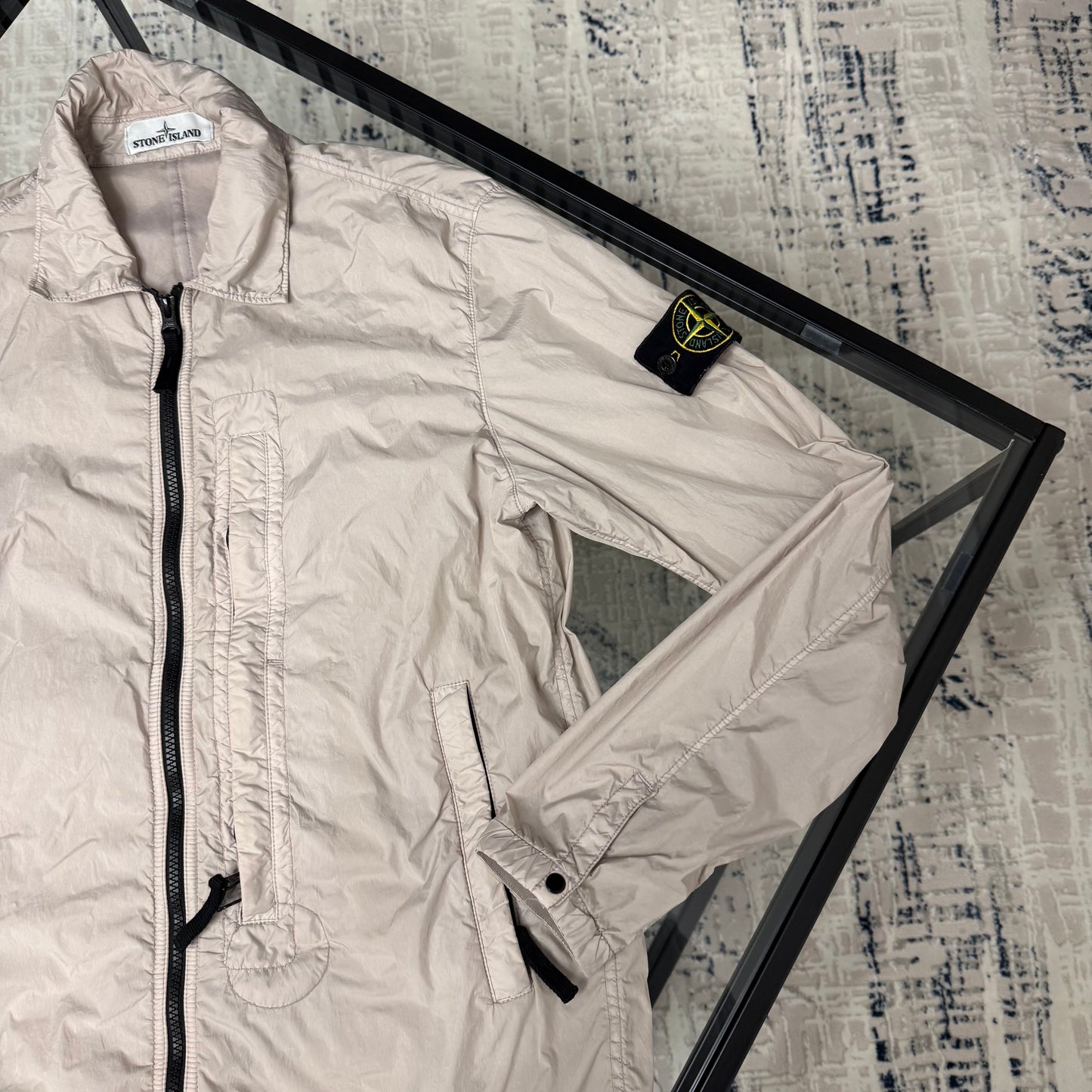 Beige Nylon Jacket